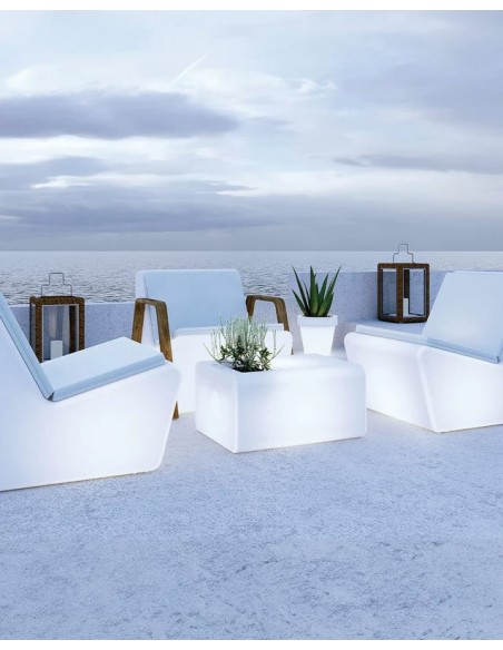 Pack x1 Mesa Tarida Tab + x2 Asiento Tarida Sit Arms (con reposabrazos)