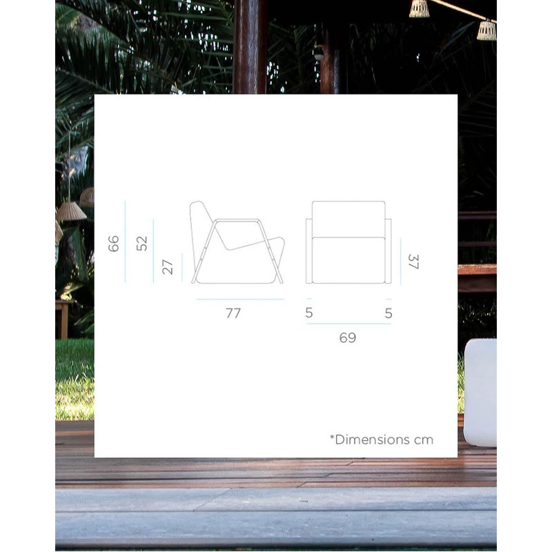 Pack x1 Mesa Tarida Tab + x2 Asiento Tarida Sit...