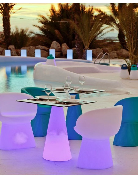 Conjunto Mesa ITACA + Asientos MALLORCA