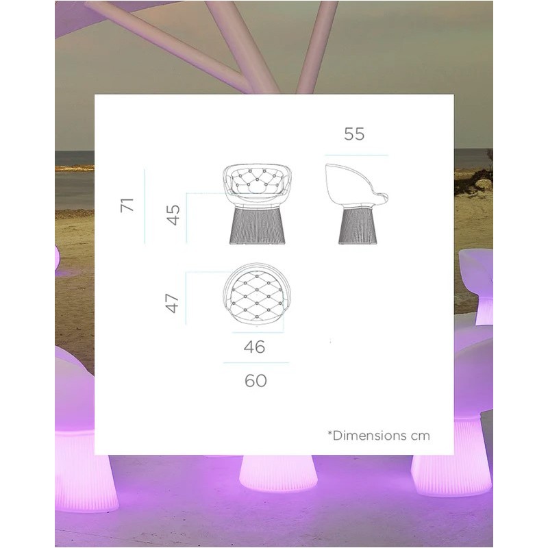 Conjunto Mesa ITACA + Asientos MALLORCA