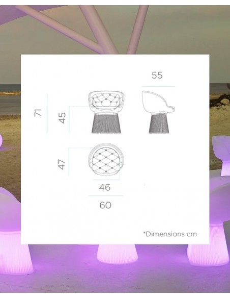 Conjunto Mesa ITACA + Asientos MALLORCA