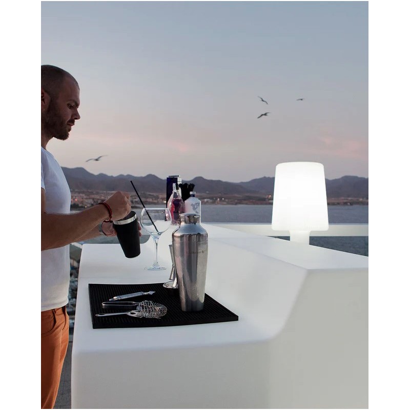 Conjunto Barra de Bar SICILIA + Taburetes CORFU