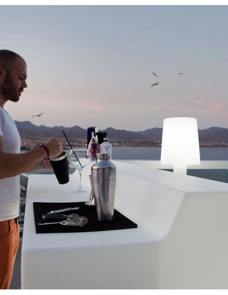 Conjunto Barra de Bar SICILIA + Taburetes CORFU