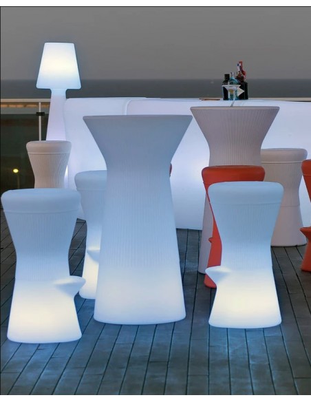 Conjunto Barra de Bar SICILIA + Taburetes CORFU