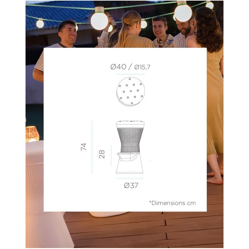 Conjunto Barra de Bar SICILIA + Taburetes CORFU