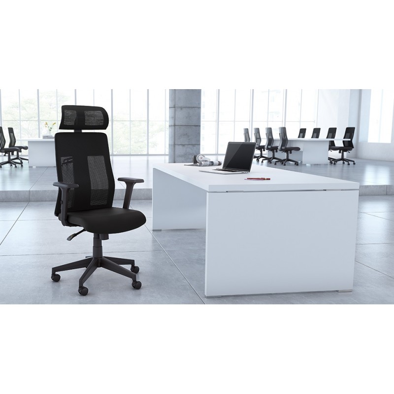 Silla Operativa LOGOS con Cabecero