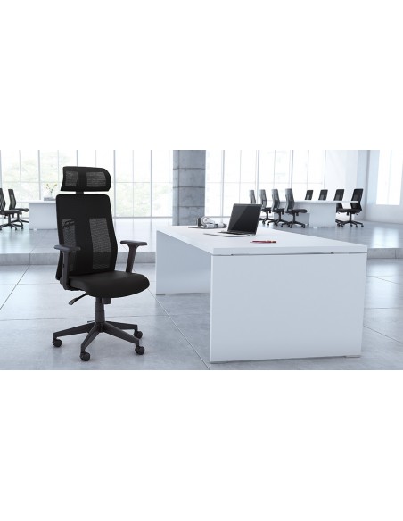 Silla Operativa LOGOS con Cabecero