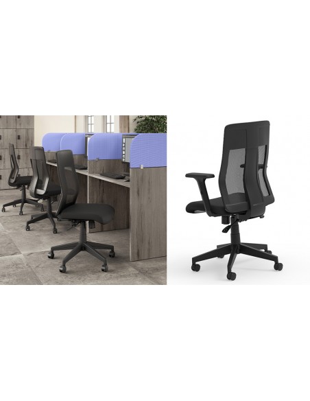 Silla Operativa LOGOS con Cabecero