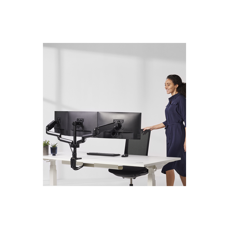 Brazo Monitor Triple - PLATINUM