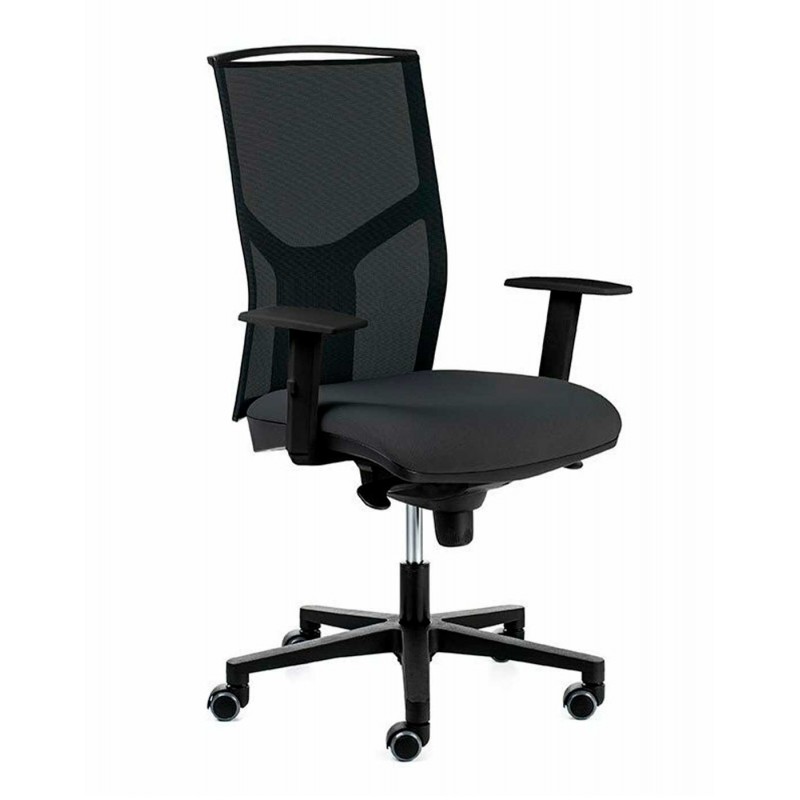 Silla Atika Pro Negra con Brazos Regulables