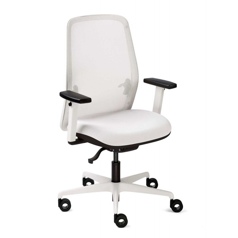 Silla Operativa Skena - Estructura Blanca