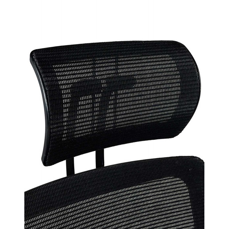 Silla Oficina Rd937 Respaldo Malla Negra, Con...