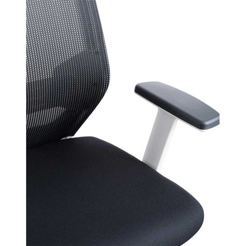 Silla Oficina 908 Blanca Con Regulacion Lumbar...