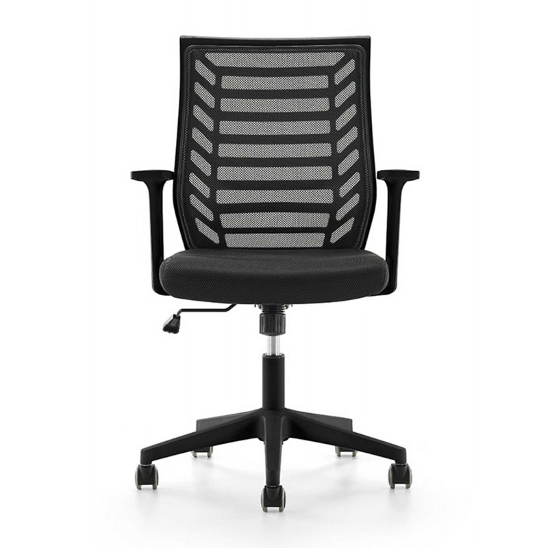 Silla Oficina 907 Respaldo Malla Negra