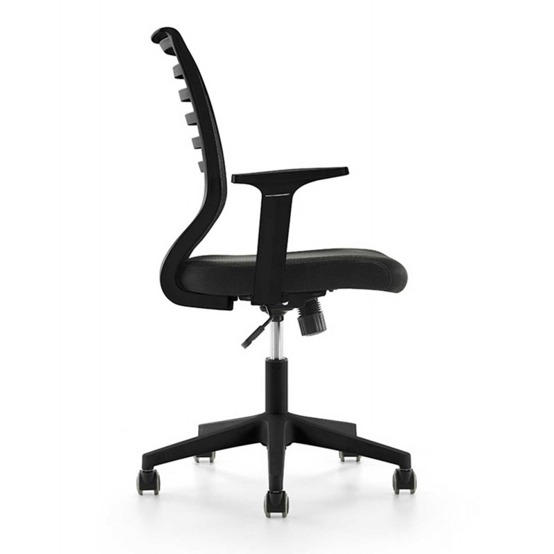 Silla Oficina 907 Respaldo Malla Negra