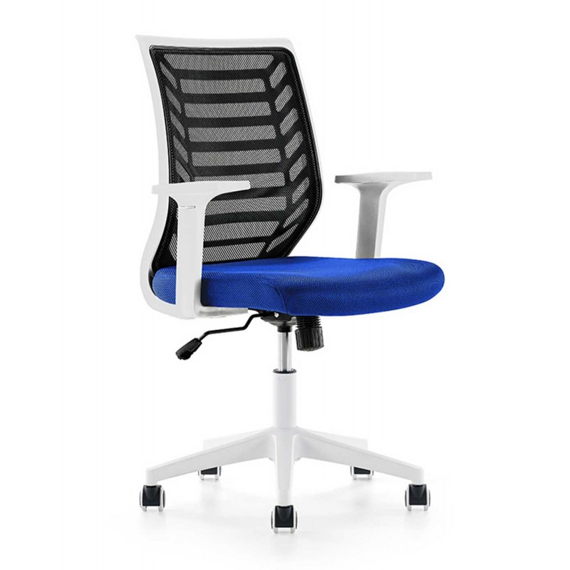 Silla Operativa RD-907W Estructura Blanca