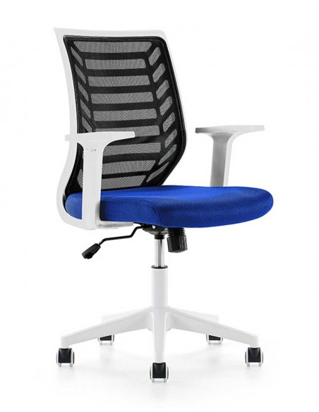 Silla Operativa RD-907W Estructura Blanca