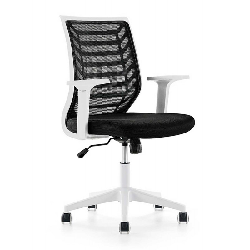 Silla Operativa RD-907W Estructura Blanca