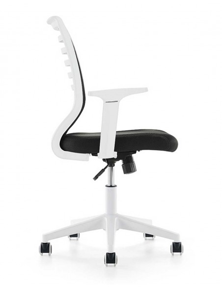 Silla Operativa RD-907W Estructura Blanca