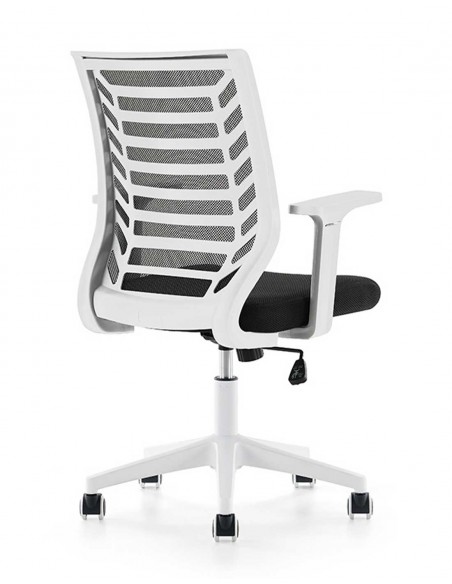 Silla Operativa RD-907W Estructura Blanca