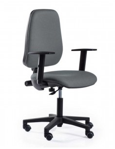 Silla Operativa VIENA - Respaldo Alto + Brazos