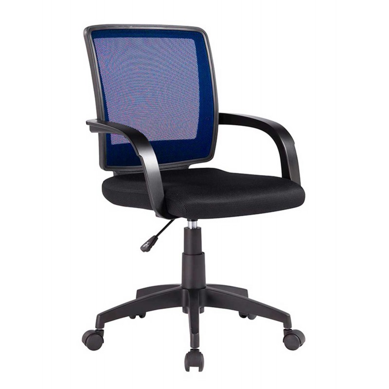 Silla Ergonómica Respaldo de malla Azul
