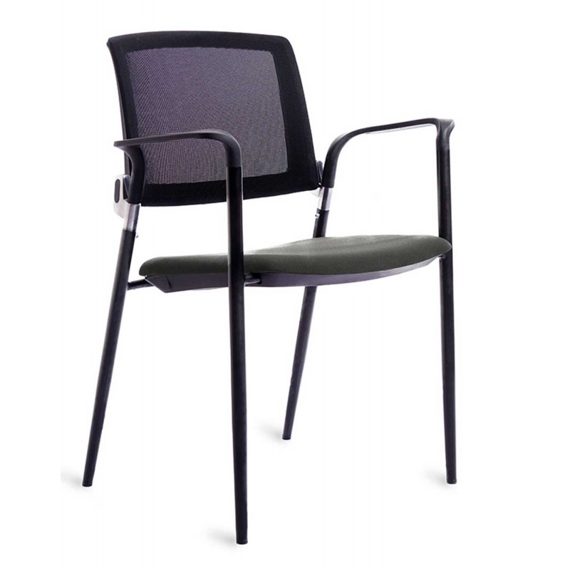 Silla Confidente - 906 Estructura Negra