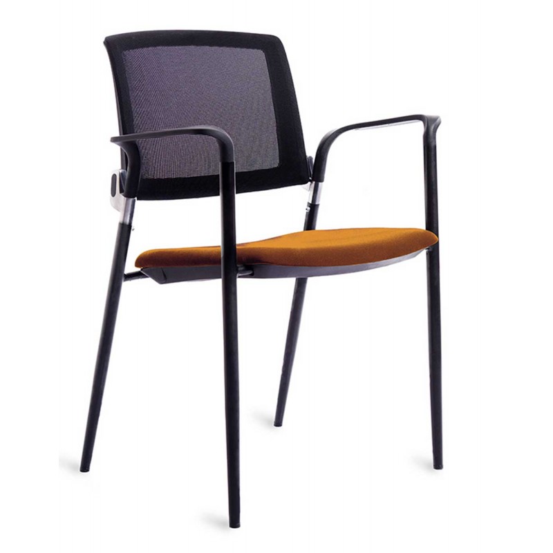 Silla Confidente - 906 Estructura Negra