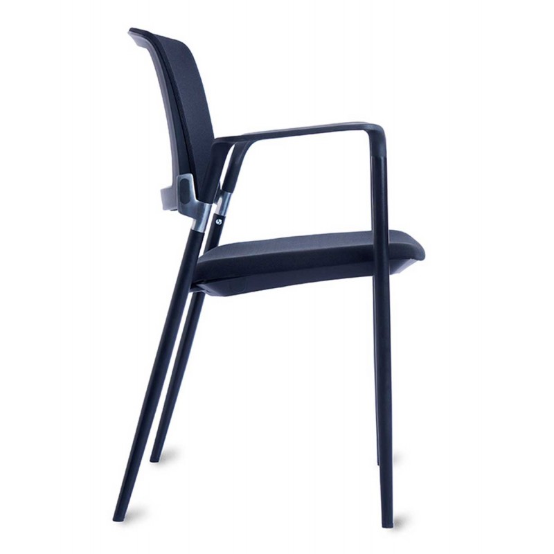 Silla Confidente - 906 Estructura Negra