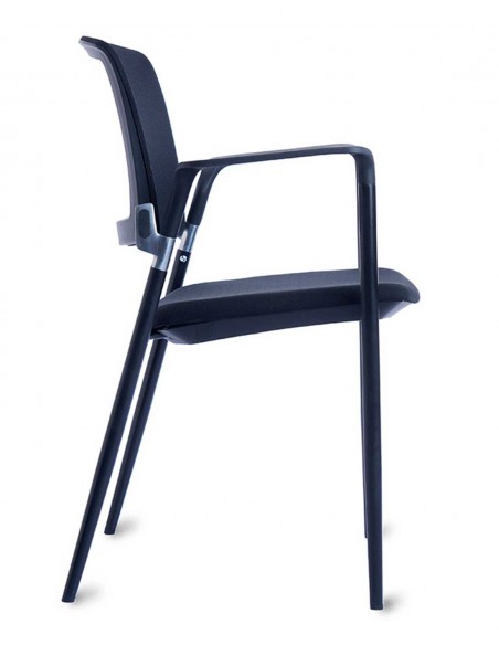 Silla Confidente - 906 Estructura Negra