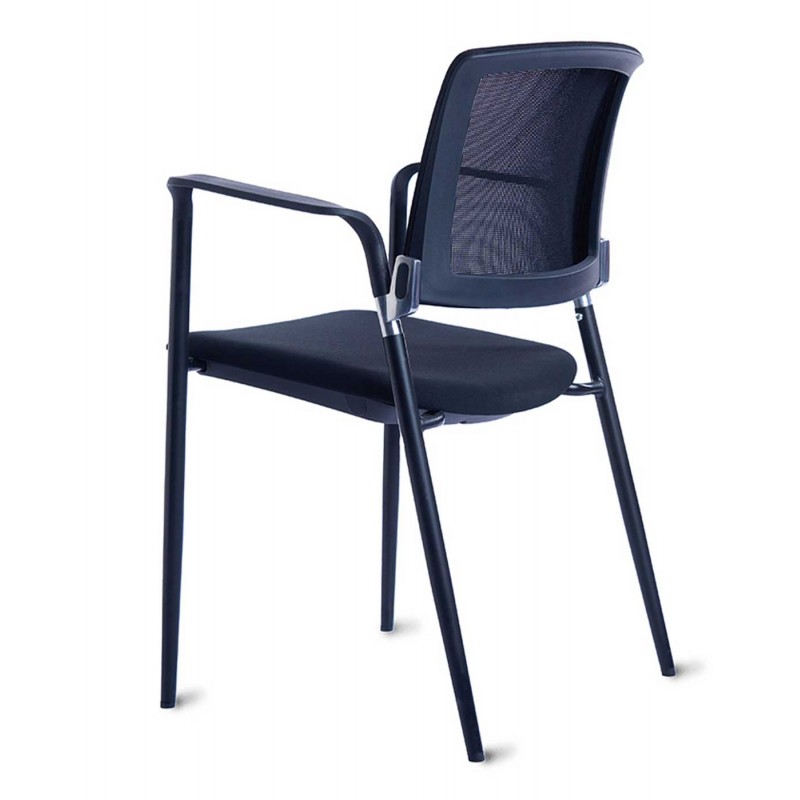 Silla Confidente - 906 Estructura Negra