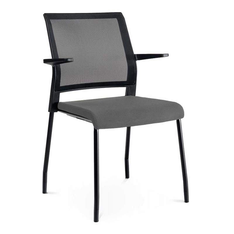 Silla Confidente - RD-938 Malla Negra