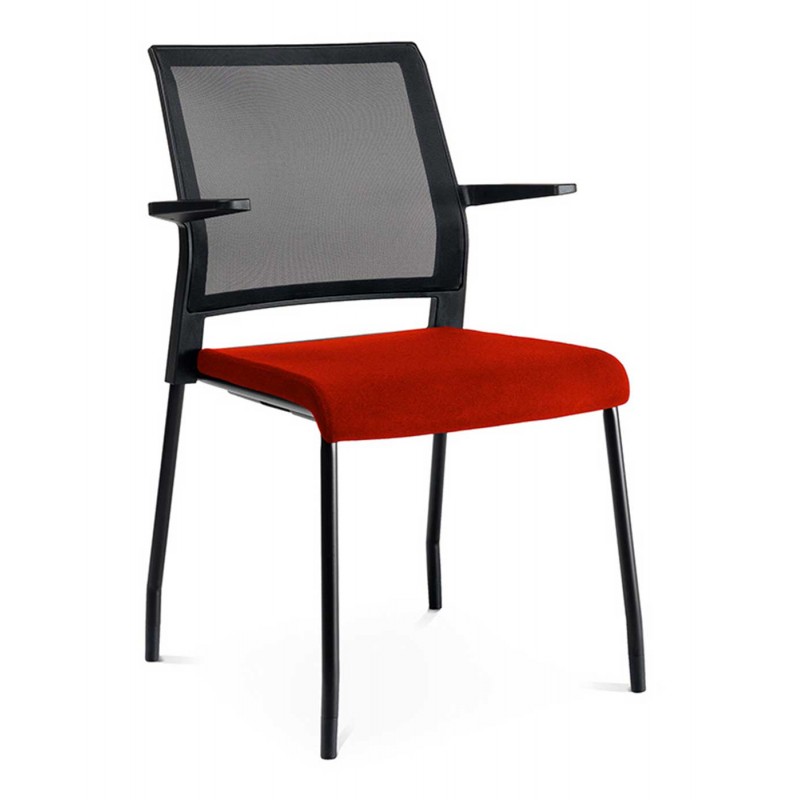 Silla Confidente - RD-938 Malla Negra