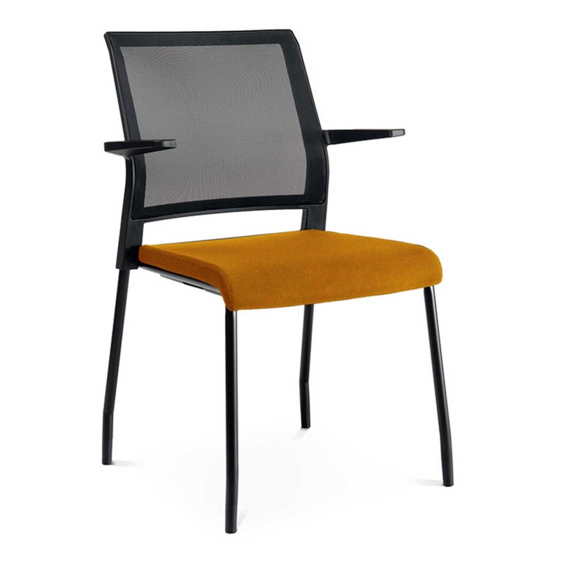 Silla Confidente - RD-938 Malla Negra