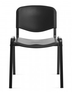 Silla Confidente 975 Respaldo Y Asiento De Plastico 2