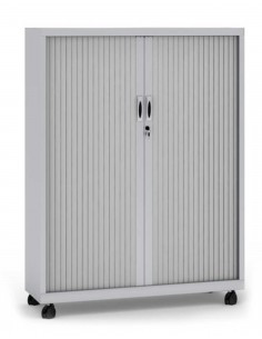 ARMARIO METÁLICO RODANTE | PUERTAS DE PERSIANA