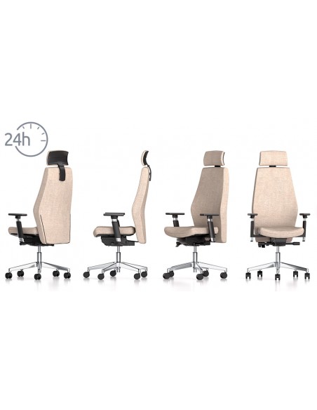 Silla Operativa SOLID - 24H