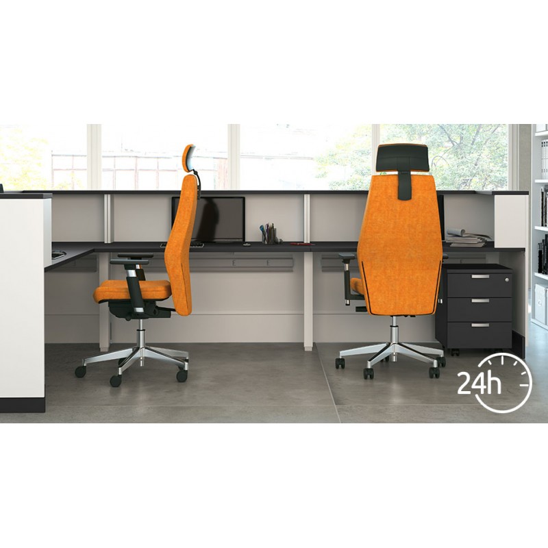 Silla Operativa SOLID - 24H