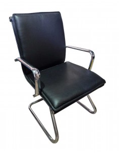 Silla Confidente de Piel - SEGUNDA MANO