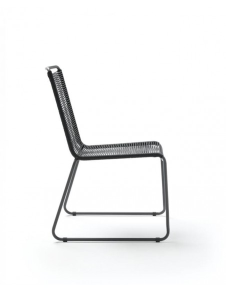 SILLA METÁLICA Y CUERDA BALDER EXTERIOR