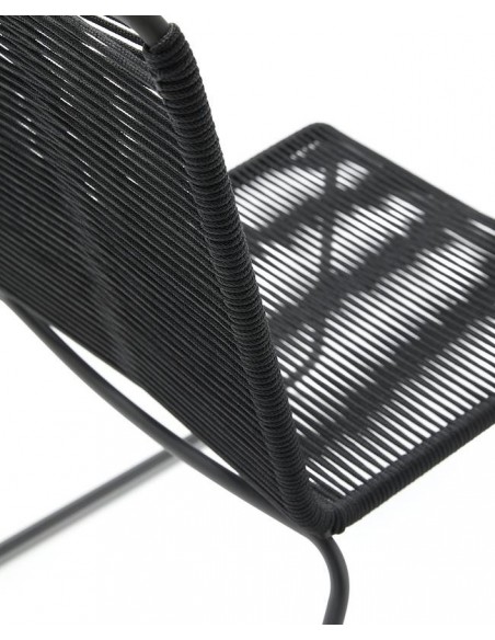 SILLA METÁLICA Y CUERDA BALDER EXTERIOR