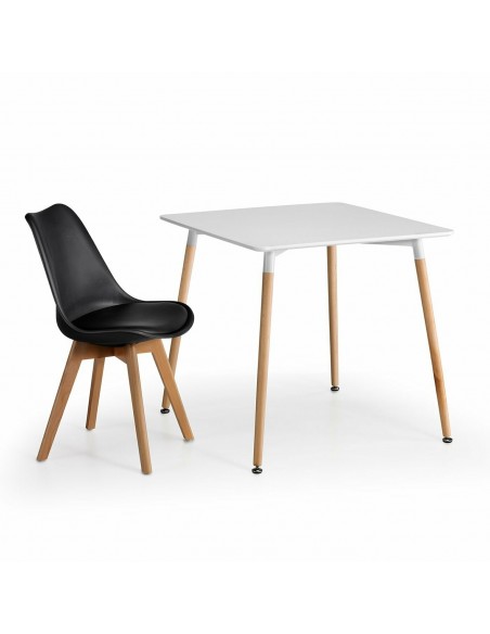 MESA NÓRDICA MINSK CUADRADA 80 x 80 cm