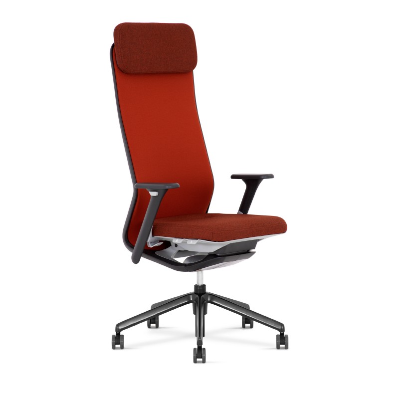 Silla Ergonómica YouTeam Step Roja