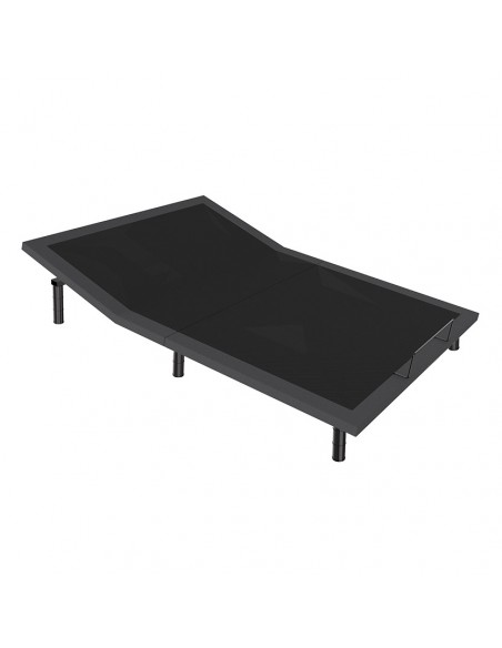 Estructura de Cama Eléctrica Ajustable con Tablero de Madera