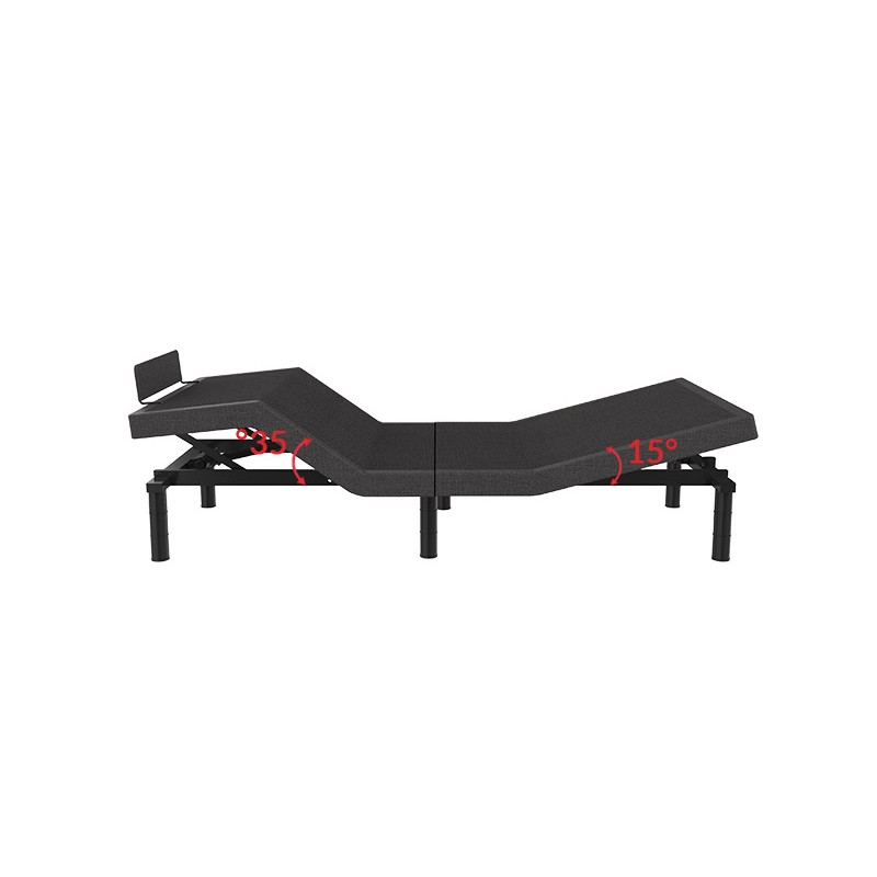Estructura de Cama Eléctrica Ajustable con...
