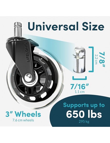Set de 5 Ruedas LIFELONG
