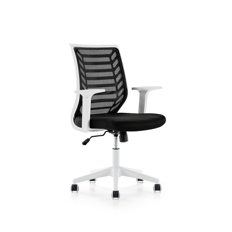 Silla Operativa RD-907W Estructura Blanca