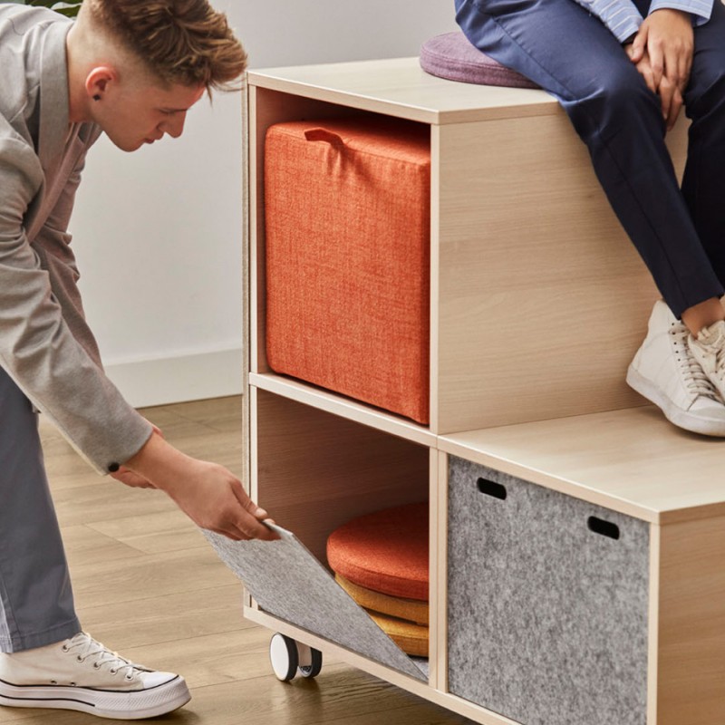 Grada Modular - 90º