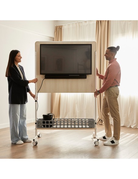 Panel Modular con Pizarra y Soporte TV