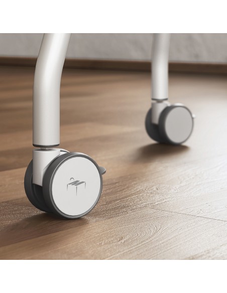 Mesa Alta con Ruedas para Oficinas y Formación | BeniOffi